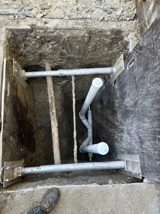 Experienced plumber completing Gas Line Repair work in Garner